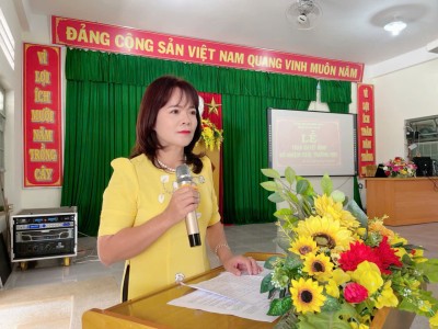 Lễ trao quyết định bổ nhiệm Cán Bộ quản lý năm 2024