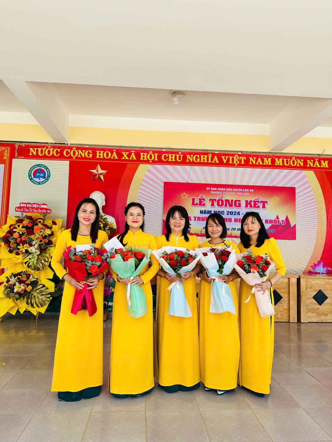 Lễ tổng kết năm học 2024 - 2025; Tri ân và ra trường cho học sinh khối 5 - Trường Tiểu học Phú Sơn